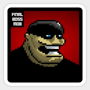 Final Boss Mob #63 Sticker